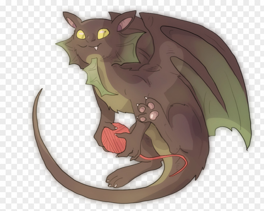 Cat Dragon Tail Mammal Animated Cartoon PNG