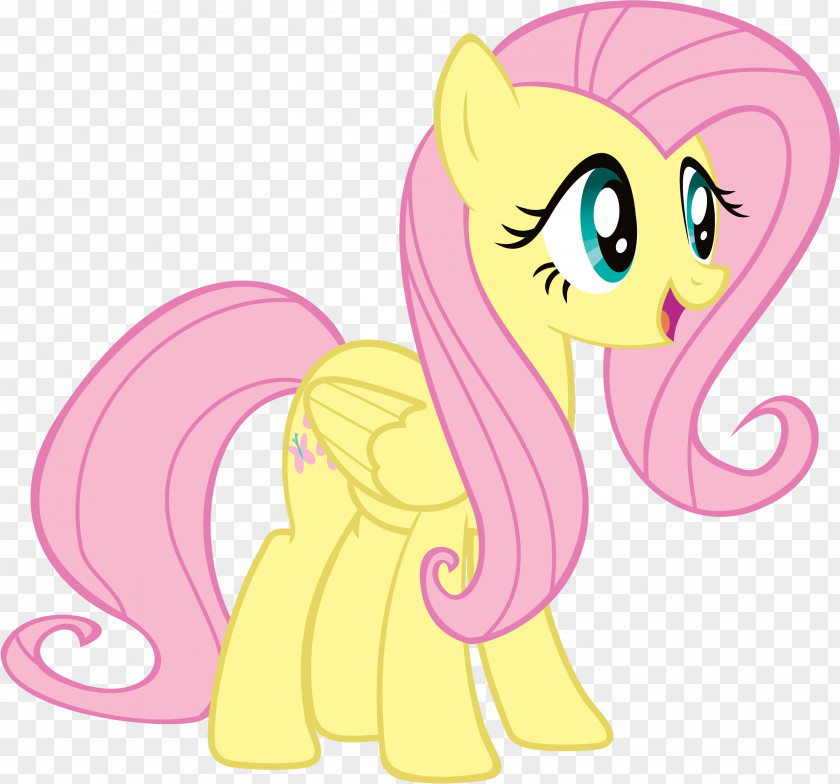 Fluttering Clipart Fluttershy Pony Pinkie Pie Rainbow Dash Rarity PNG