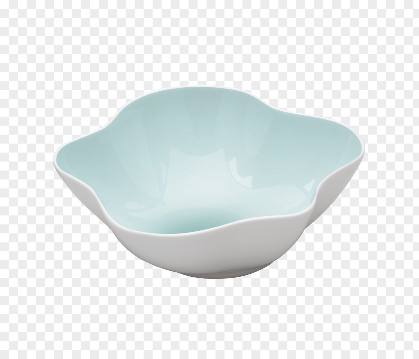 Glass Bowl Blue Ceramic Green PNG