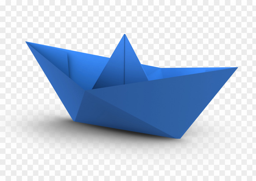Boat Origami Paper Step By PNG