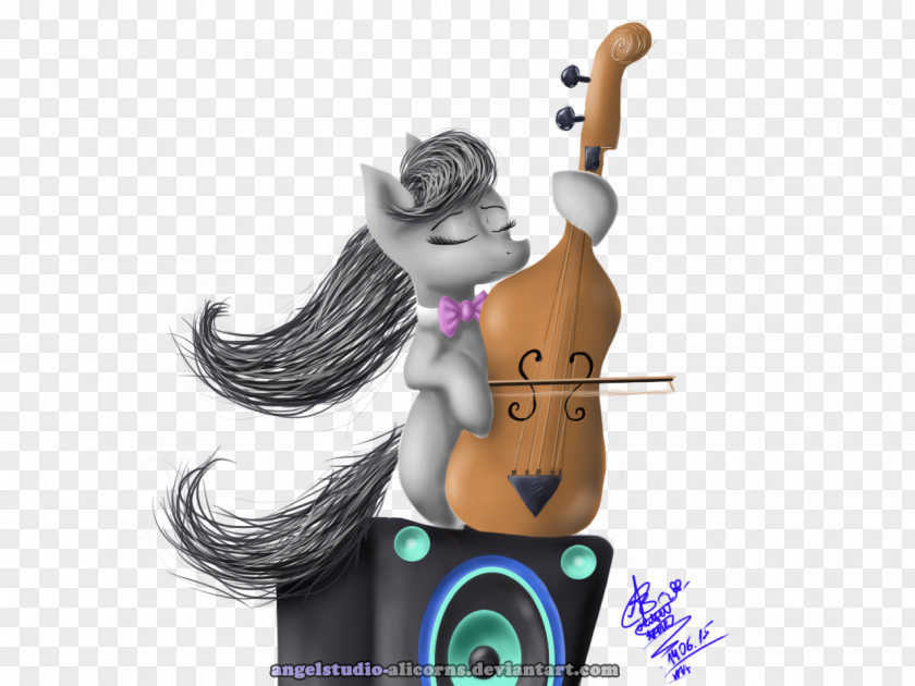 Cello Pony Fluttershy Winged Unicorn Princess Luna Equestria PNG
