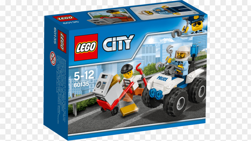 Lego Police LEGO 60135 City ATV Arrest Toy Amazon.com PNG