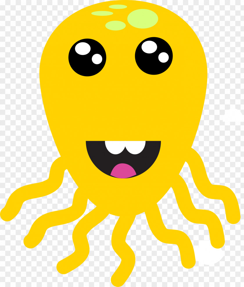 Octapus Emoticon Smiley Happiness Clip Art PNG