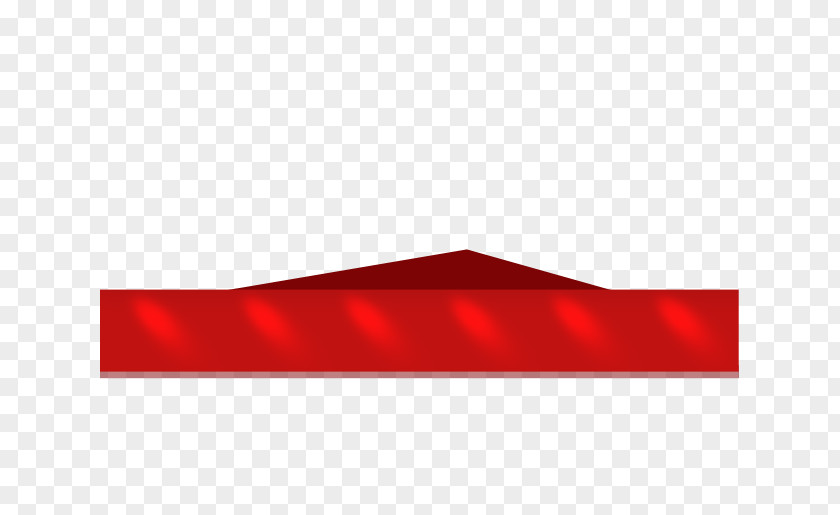 Red Block Edge Pattern PNG