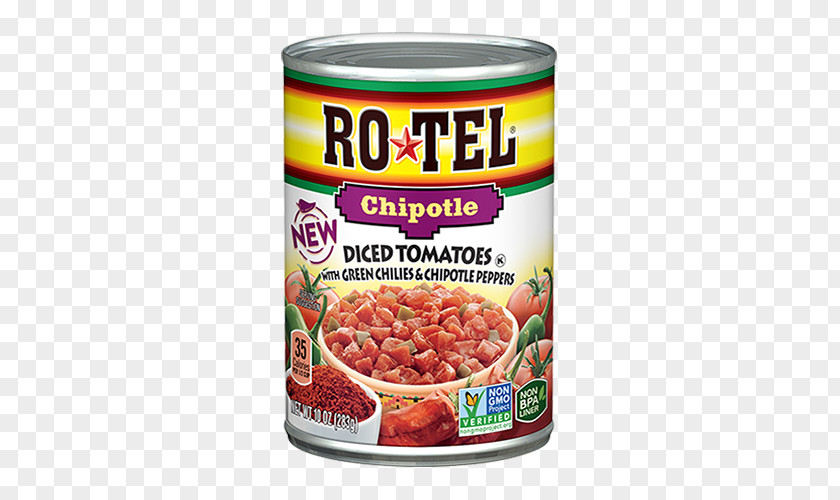 Tomato Chili Con Carne Ro-Tel Chipotle Pepper PNG