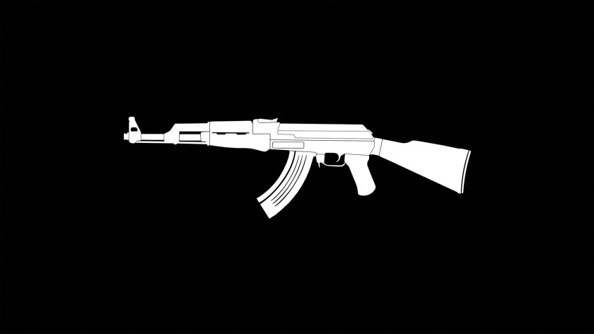 Ak 47 AK-47 T-shirt Weapon Firearm Desktop Wallpaper PNG