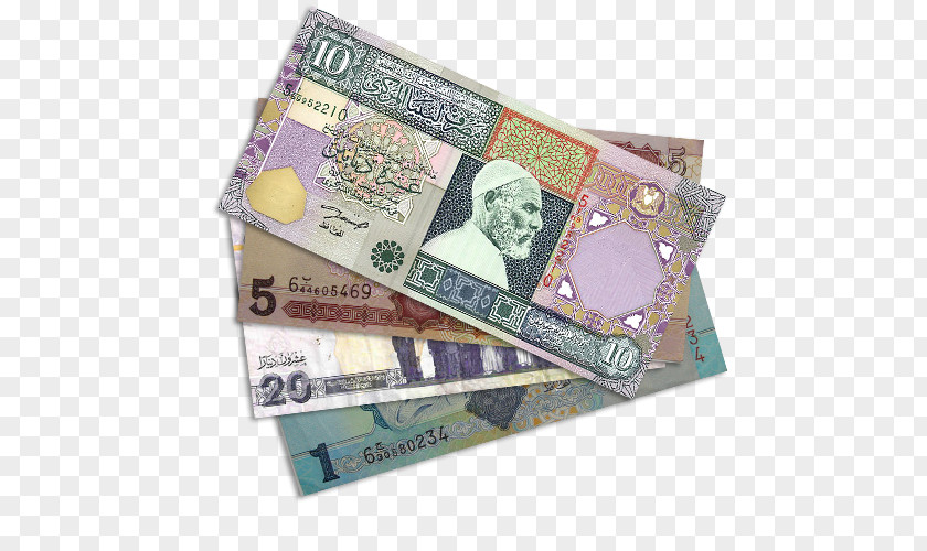 Banknote Libyan Dinar Kuwaiti Bahraini Currency PNG