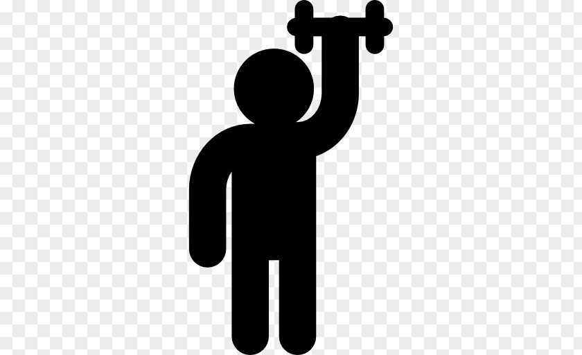 Hantel Dumbbell Barbell Silhouette PNG