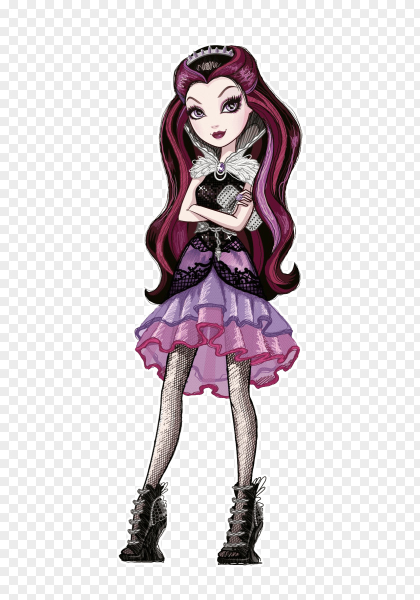 Queen Ever After High Legacy Day Raven Doll Apple White Thronecoming PNG