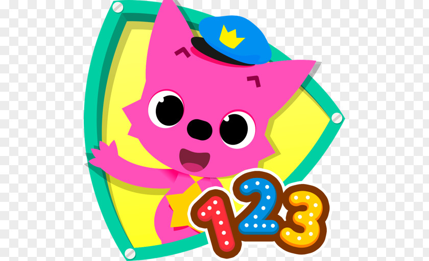 Count & Tracing Game Song123 Pinkfong 123 Numbers PNG