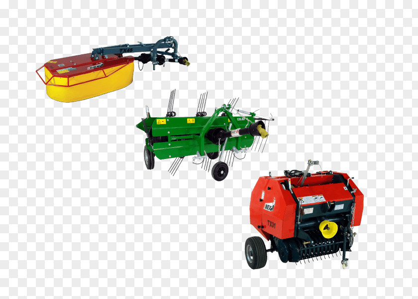 Tractor John Deere Baler Conditioner Mower PNG