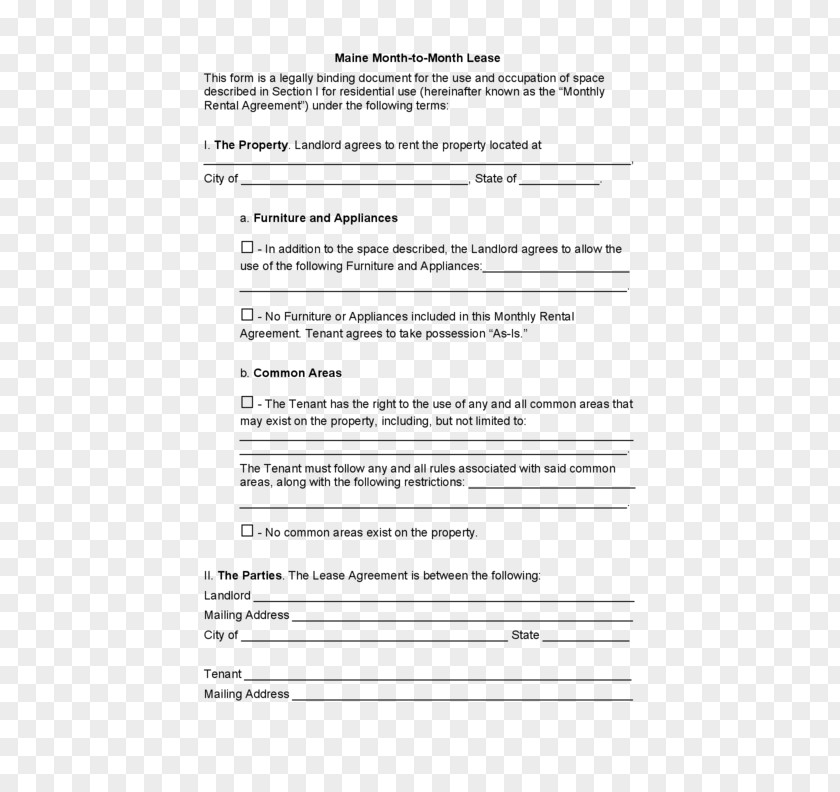 Flight Attendant California Rental Agreement Lease Renting Form PNG