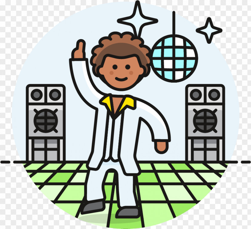 Pleased African Americans Music Cartoon PNG