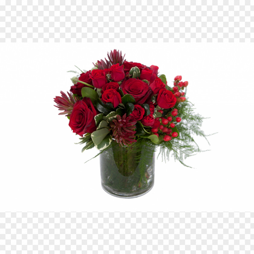 Vase Flower Bouquet Garden Roses Cut Flowers PNG