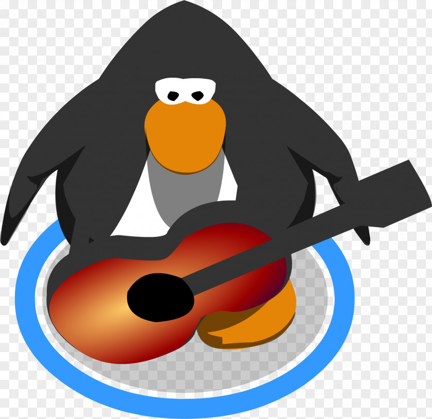 Acoustic Guitar Club Penguin Baseball Glove Clip Art PNG