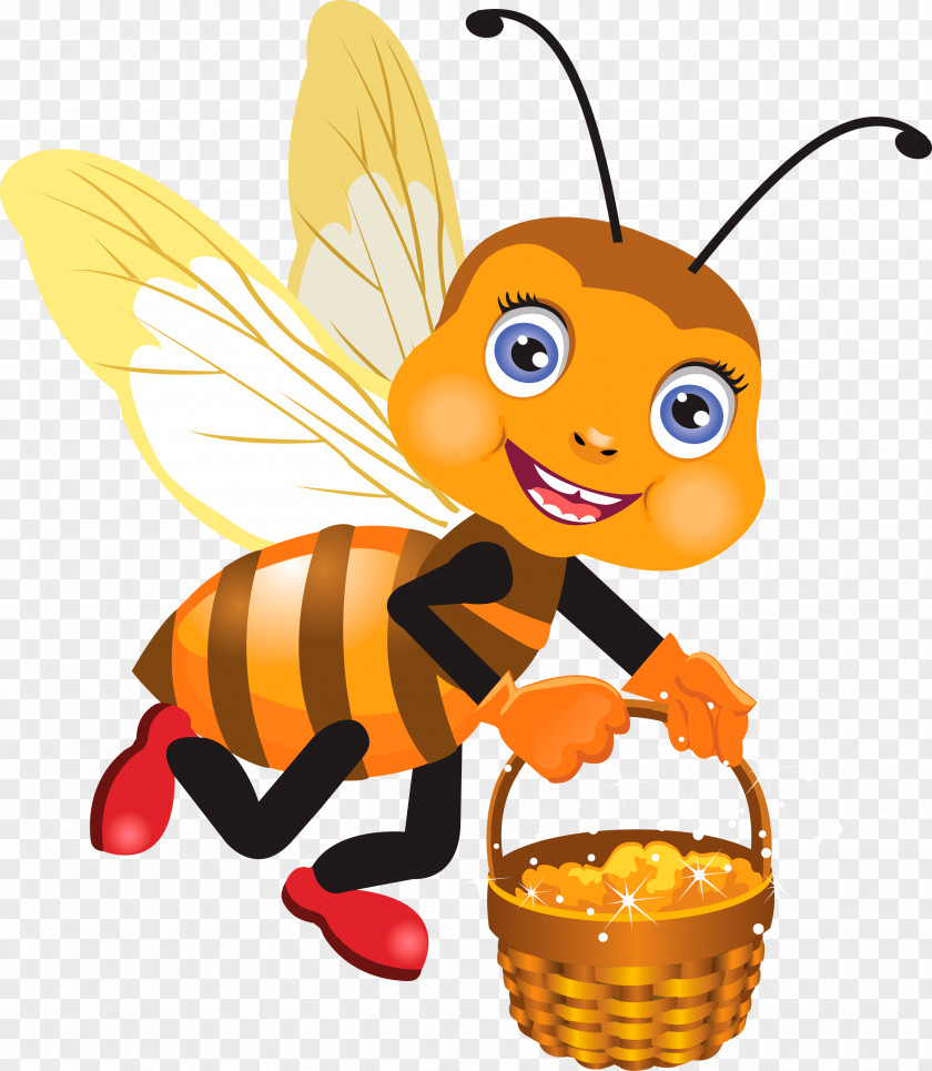 Bumblebee Pollinator Orange PNG
