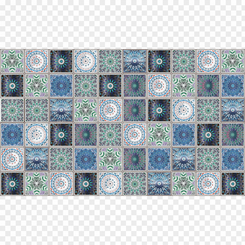 Ciment Place Mats Rectangle Flooring Pattern PNG