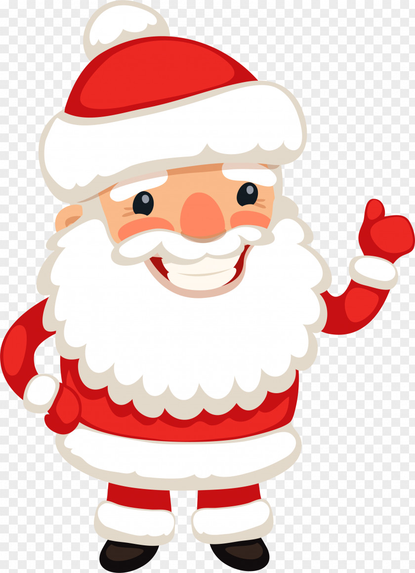 Happy Santa Claus Christmas PNG
