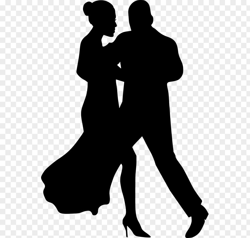 Silhouette Partner Dance Drawing Clip Art PNG