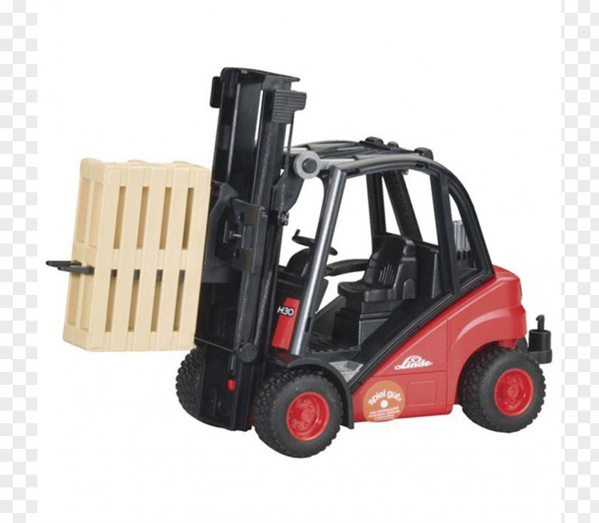 Toy Bruder Linde Forklift İş Makinası Pallet Scania R-Serisi Konteynir – PNG