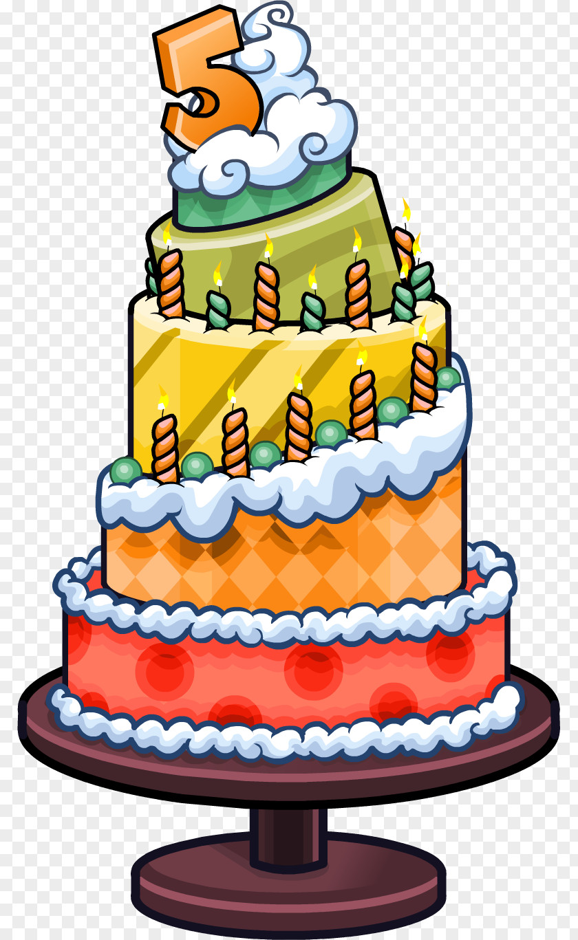 Igloo Club Penguin Wedding Cake Birthday Anniversary PNG