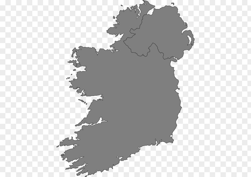 Map Flag Of Ireland Clip Art PNG
