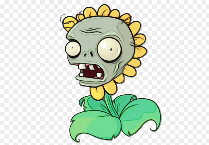 Plant Leaf Sunflower Plants Vs Zombies PNG