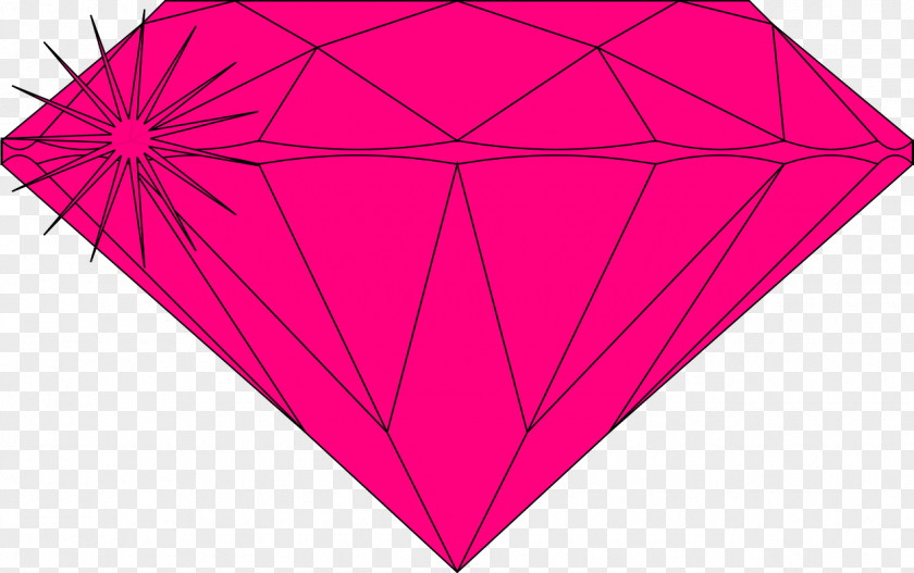 Red Diamonds Pink Diamond Drawing Clip Art PNG