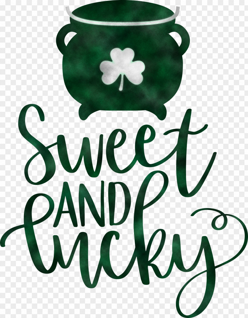 Sweet And Lucky St Patricks Day PNG