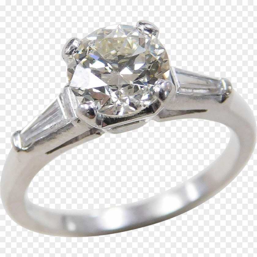 Platinum Ring Body Jewellery Silver Diamond PNG