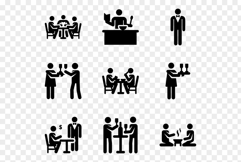 Restaurant Party Pictogram Information Clip Art PNG