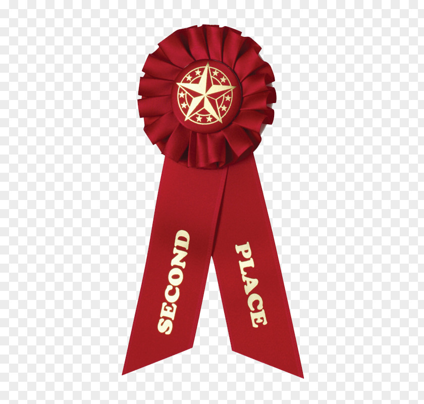 Ribbon Rosette Award Trophy Printing PNG