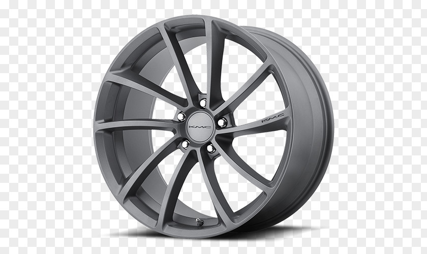 Spin Wheel Car Gunmetal Bronze Rim PNG