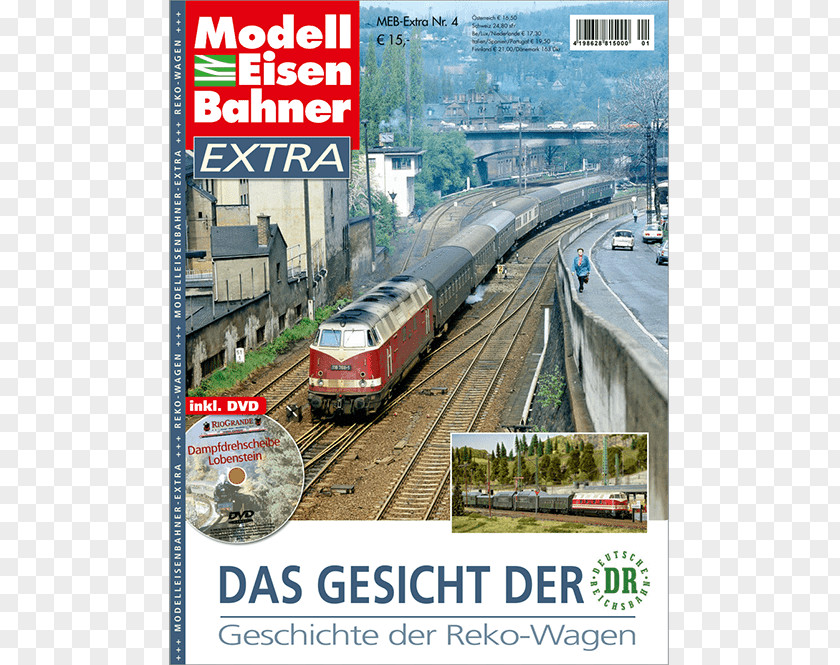 Train Rail Transport Modelling Der Modelleisenbahner Railroad PNG