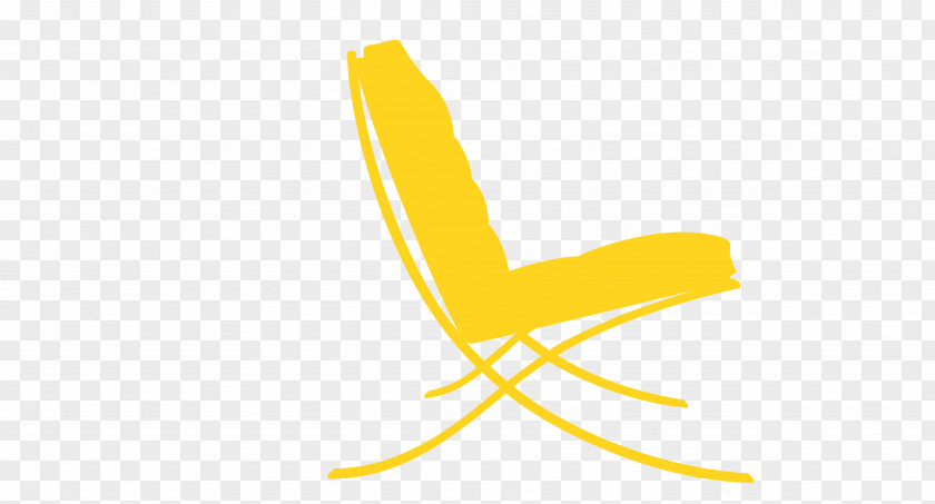 Vector Yellow Sofa Logo Font PNG