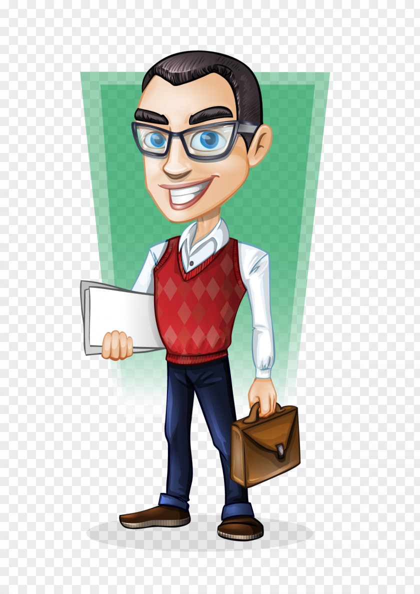Businessman Vector Businessperson Cartoon PNG