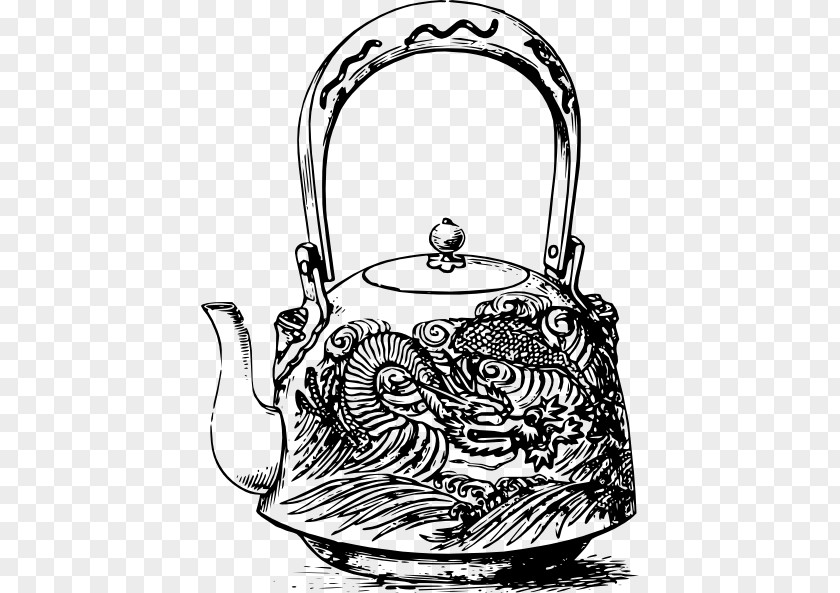 Chinese Lady Teapot Teacup Clip Art PNG