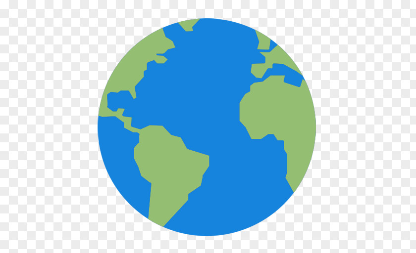 Globe World Font Awesome Icon PNG