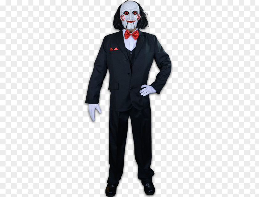 Jigsaw Costume Billy The Puppet Halloween PNG
