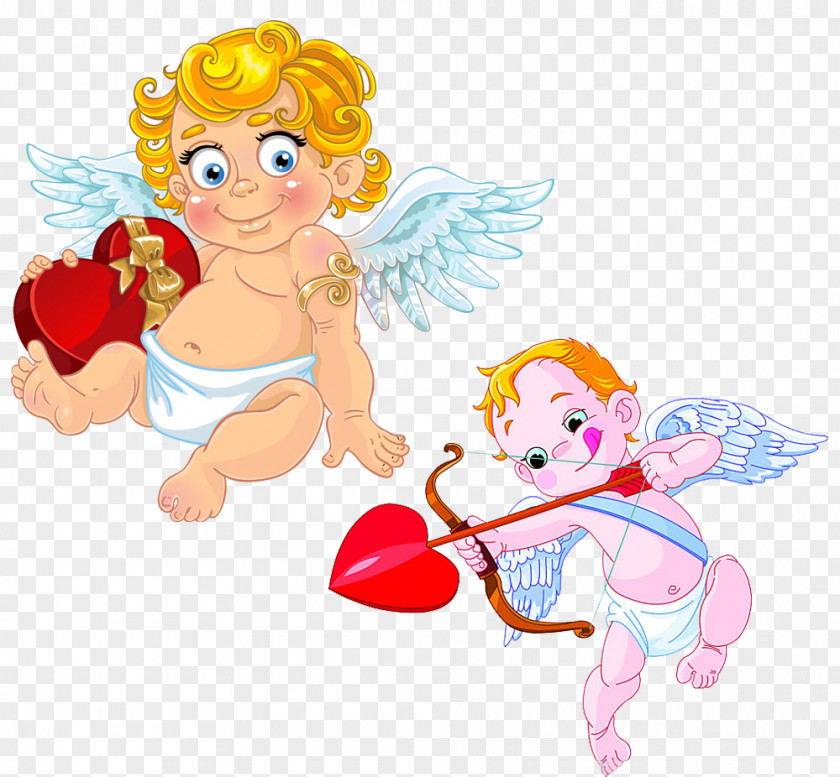 Love Cupid Valentines Day Clip Art PNG