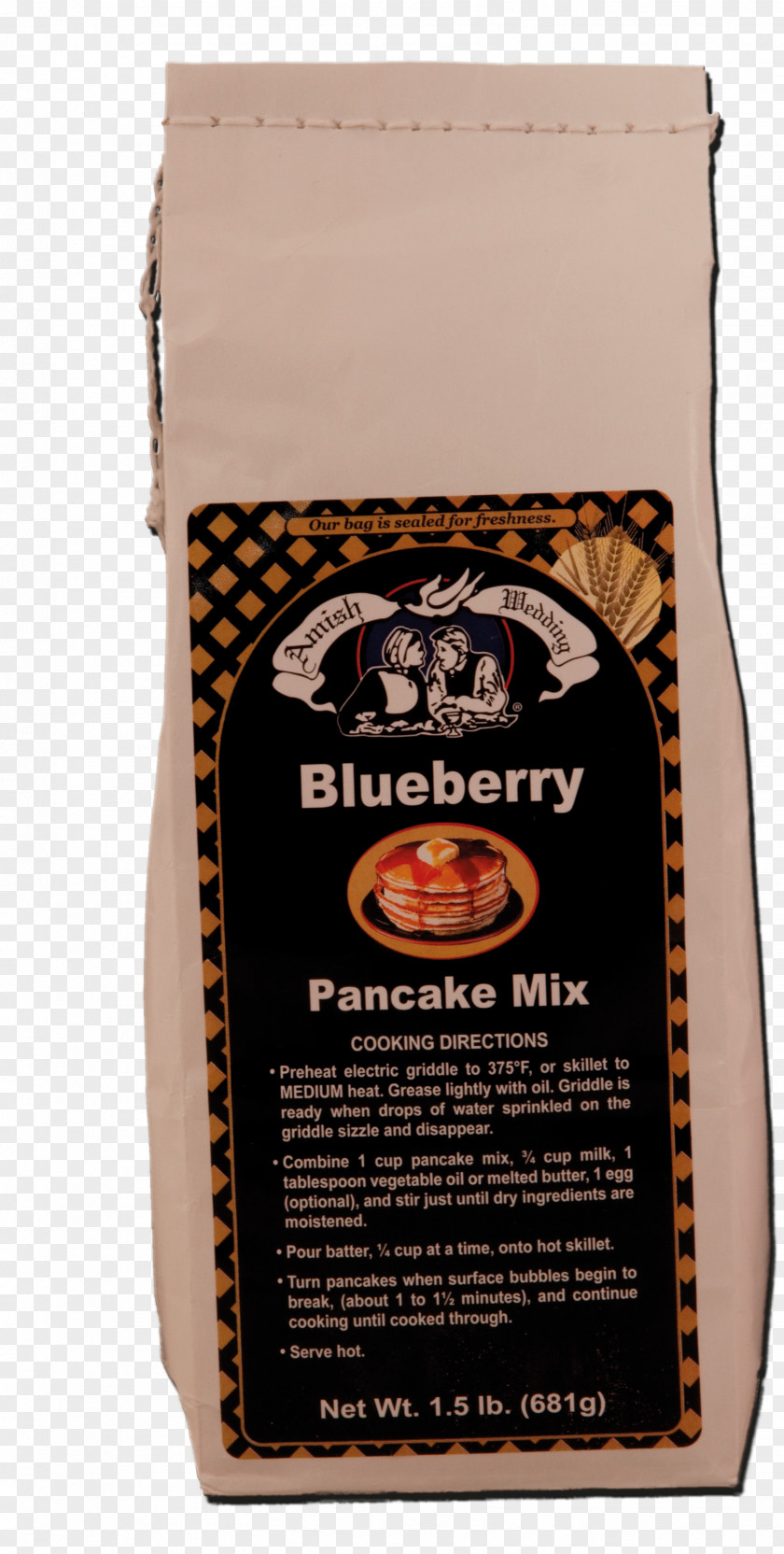 Mix Berry Pancake Buttermilk Troyer Amish Ingredient PNG