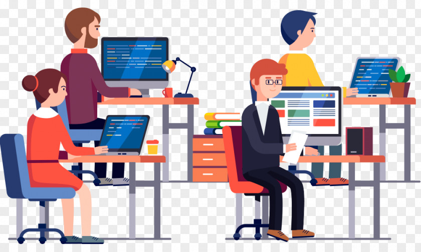 Software Developer Development Vector Graphics Stock Illustration PNG