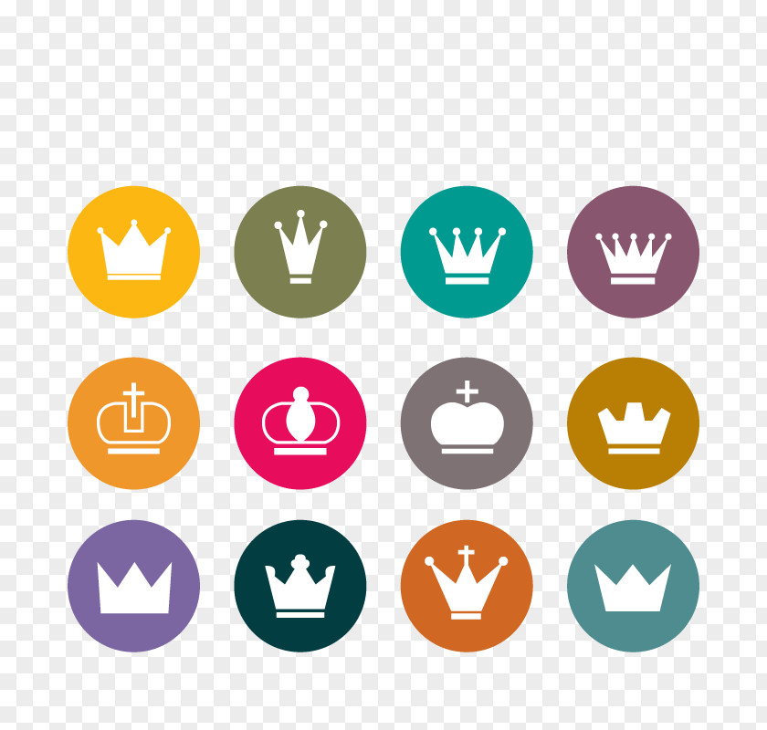 Vector Crown Collection Royalty-free Princess Icon PNG