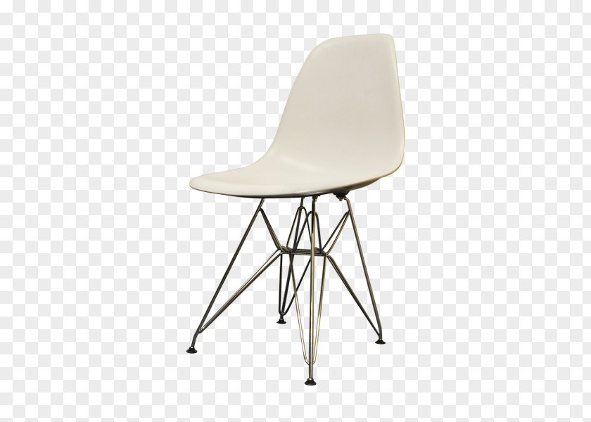 Chair Eames Fiberglass Armchair Charles And Ray White PNG