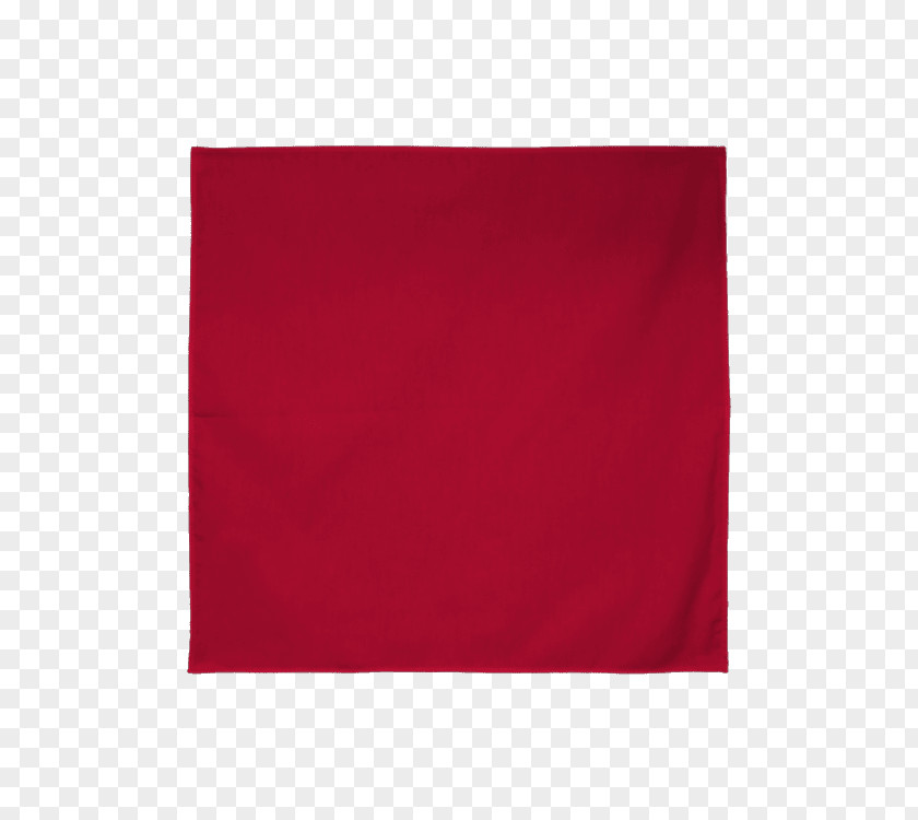 Red Bandana Rectangle Velvet PNG