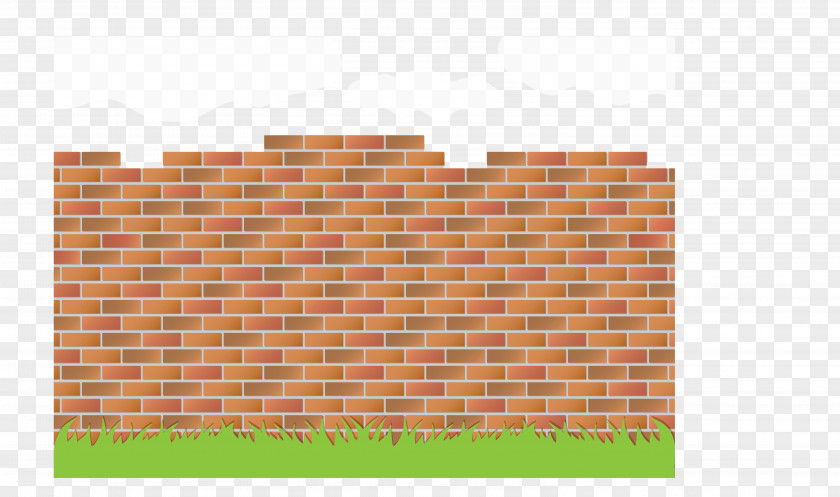 Vector Brick Wall Euclidean PNG