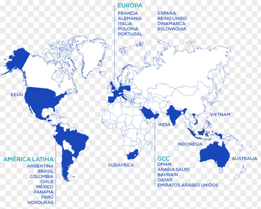 World Map Social Media Network PNG