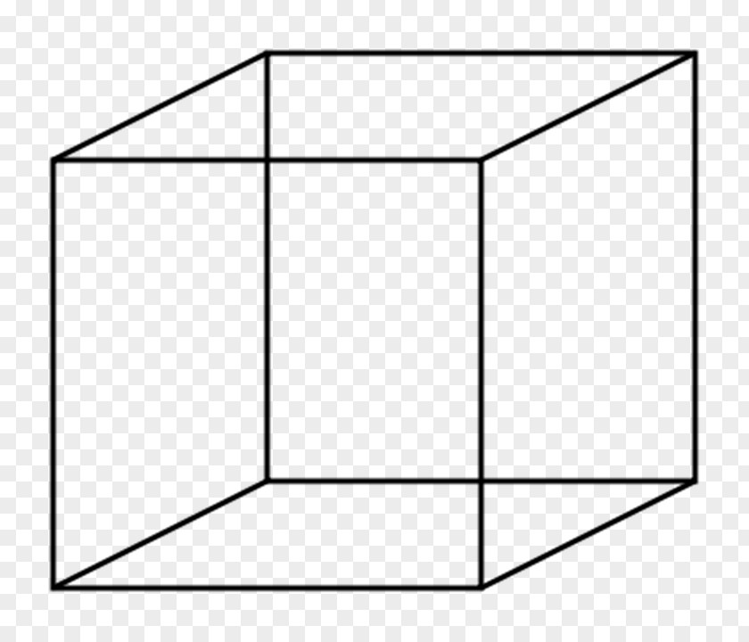3d Rectangular Carton Box Necker Cube Clip Art PNG