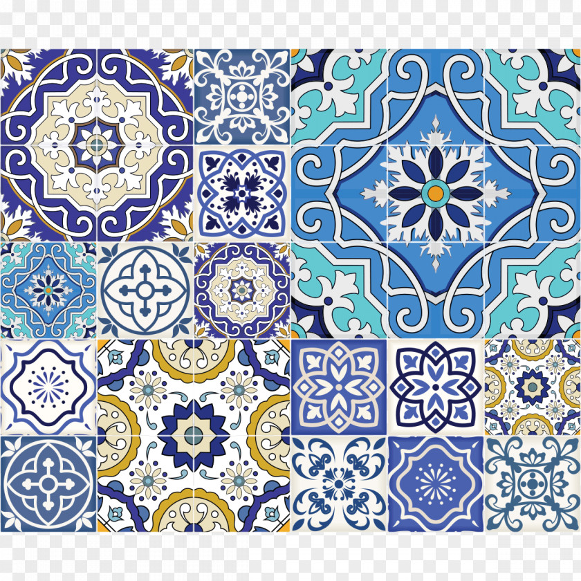 Azulejo Carrelage Floor Tile Sticker PNG