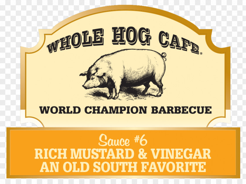 Barbecue Whole Hog Café Cafe & Sauce PNG